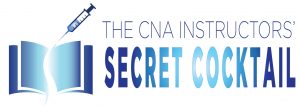 Logo of The Secret Cocktail as a CNA instructor trainer